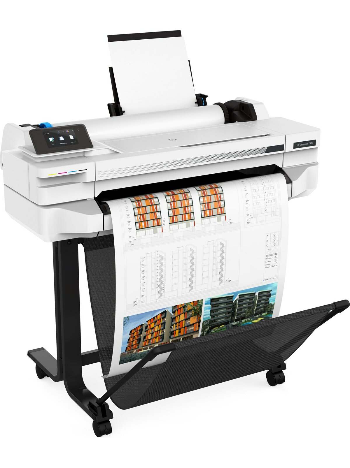 停售 HP DesignJet T530 24吋繪圖機 E-Printer(含腳架) 5ZY60A